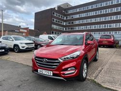 Red Used 2017 Hyundai Tucson SE SUV | £8,995