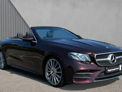Red Used 2018 Mercedes E220 AMG Line Premium Plus Cabriolet | £25,855 (Expensive)