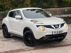 White Used 2015 Nissan Juke Tekna SUV | £7,450 (Fair price)