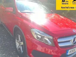 Red Used 2016 Mercedes GLA220 AMG line SUV | £9,480 (Good price)