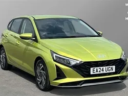 Yellow Used 2024 Hyundai i20 Advanced Hatchback | £15,424 (Fair price)