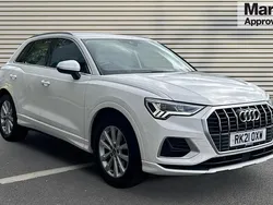 White Used 2021 Audi Q3 Sport SUV | £19,065 (Fair price)
