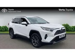 White Used 2022 Toyota RAV4 Hybrid Design SUV | £28,095 (Good price)