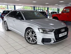 Floret silver Used 2019 Audi A6 Black Edition Sedan | £20,989 (Good price)