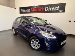 Blue Used 2018 Ford Fiesta Zetec Hatchback | £6,340 (Fair price)