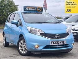 Blue Used 2016 Nissan Note Acenta Premium MPV | £6,195 (Fair price)