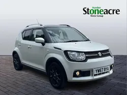 White/black Used 2018 Suzuki Ignis SZ-T Hatchback | £9,495 (Fair price)