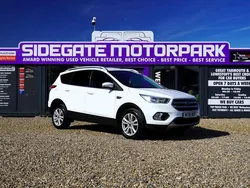 White Used 2018 Ford Kuga Zetec SUV | £9,475 (Good price)