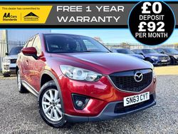 Red Used 2013 Mazda CX-5 SUV | £3,490 (Expensive)