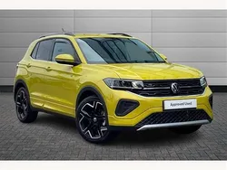 Rubber ducky yellow Used 2025 VW T-Cross R-line SUV | £27,000 (Expensive)