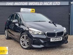 Black Used 2018 BMW 225 Active Tourer iPerformance MPV | £10,775 (Fair price)