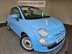 Blue Used 2014 Fiat 500 Lounge Hatchback | £5,000 (Fair price)