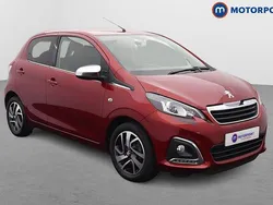 Red Used 2021 Peugeot 108 Collection Hatchback | £8,799 (Fair price)