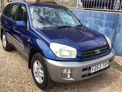 Blue Used 2001 Toyota RAV4 SUV | £3,495 (Fair price)