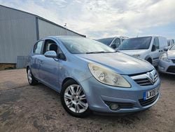 Blue Used 2008 Vauxhall Corsa Design Edition Hatchback | £1,995 (Good price)