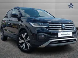 Black Used 2022 VW T-Cross Black Edition SUV | £16,095 (Fair price)