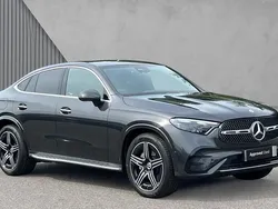 Metallic paintwork graphite grey Used 2024 Mercedes GLC300 AMG Line Premium Coupe | £52,554