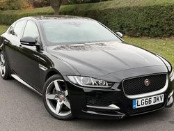 Black Used 2016 Jaguar XE R-Sport Sedan | £7,490 (Fair price)