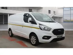 Frozen white (solid paint) Used 2022 Ford Transit Custom Limited | £12,000 (Good price)