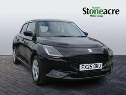 Black New 2025 Suzuki Swift Hatchback | £21,399