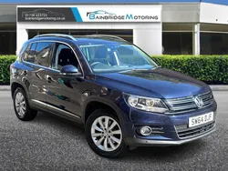 Blue Used 2014 VW Tiguan Match SUV | £10,495 (Fair price)