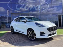 Frozen white Used 2023 Ford Puma Gen-E ST-Line X SUV | £17,500
