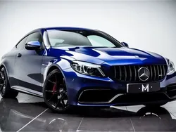 Blue Used 2021 Mercedes C63 AMG AMG Coupe | £43,995 (Fair price)
