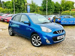 Blue Used 2016 Nissan Micra S Hatchback | £7,995 (A bit pricey)