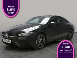 Black Used 2023 Mercedes CLA180 Executive Sedan | £26,226 (Fair price)
