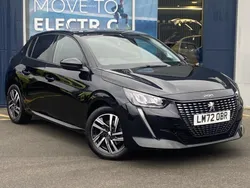 Black Used 2022 Peugeot 208 Allure+ Hatchback | £13,490 (Fair price)