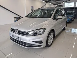 Silver Used 2018 VW Golf Sportsvan SE MPV | £12,995 (Fair price)