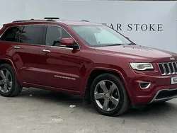 Red Used 2015 Jeep Grand Cherokee Overland SUV | £10,995 (Fair price)