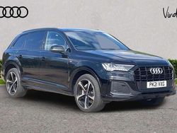 Black Used 2021 Audi Q7 Black Edition SUV | £39,500 (Fair price)