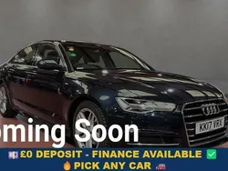 Blue Used 2017 Audi A6 S-Line Sedan | £13,899 (Good price)