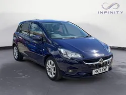 Blue Used 2017 Vauxhall Corsa Hatchback | £5,949 (Fair price)