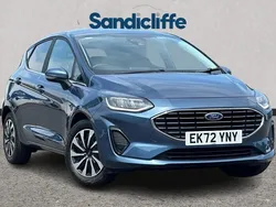 Blue Used 2022 Ford Fiesta Titanium Hatchback | £13,677 (Good price)