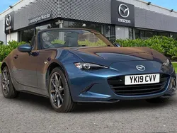 Blue Used 2019 Mazda MX5 Inclusive Cabriolet | £18,490 (Fair price)