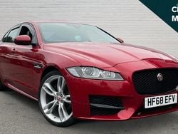 Red Used 2018 Jaguar XF R-Sport Sedan | £14,897 (Fair price)