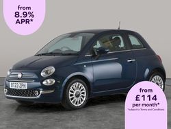 Blue Used 2023 Fiat 500 S Hatchback | £9,559 (Fair price)