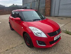 Red Used 2013 Suzuki Swift Hatchback | £2,495 (Fair price)