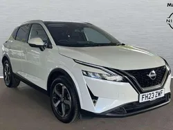 White Used 2023 Nissan Qashqai N-Connecta SUV | £19,592 (Fair price)