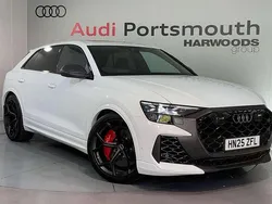 White Used 2025 Audi RS Q8 Black Edition SUV | £126,990