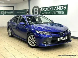 Blue Used 2021 Toyota Camry Design Sedan | £18,885 (Fair price)