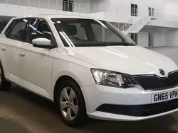 White Used 2015 Skoda Fabia SE Hatchback | £7,480 (Fair price)