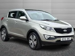 Sirius silver Used 2015 Kia Sportage 2 SUV | £8,990 (Super price)