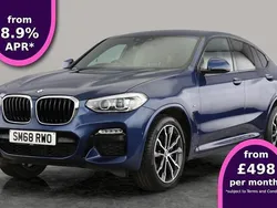 Blue Used 2019 BMW X4 M Sport SUV | £29,892 (Good price)