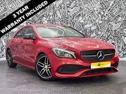 Red Used 2017 Mercedes CLA180 AMG line Sedan | £8,995 (Fair price)