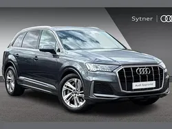 Grey Used 2021 Audi Q7 S-Line SUV | £37,500 (Fair price)