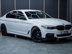 White Used 2019 BMW 520 M Sport Sedan | £16,990 (Fair price)