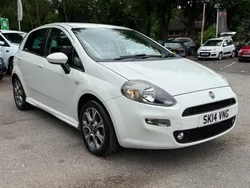 White Used 2014 Fiat Punto Hatchback | £4,995 (Fair price)